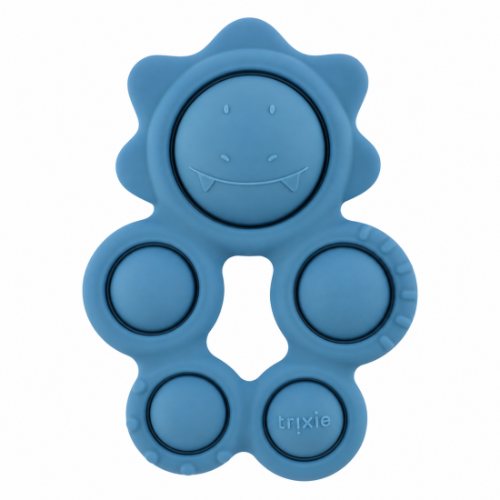 Силиконова сензорна играчка Pop It Trixie – Трицератопс (Mr. Triceratops)