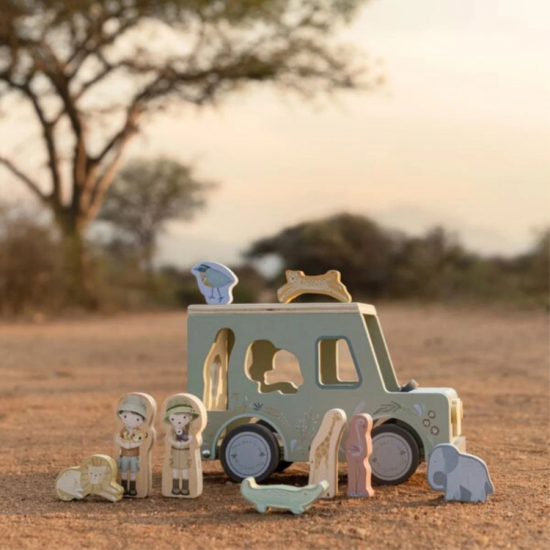 Дървен Сортер, Safari Friends - Little Dutch